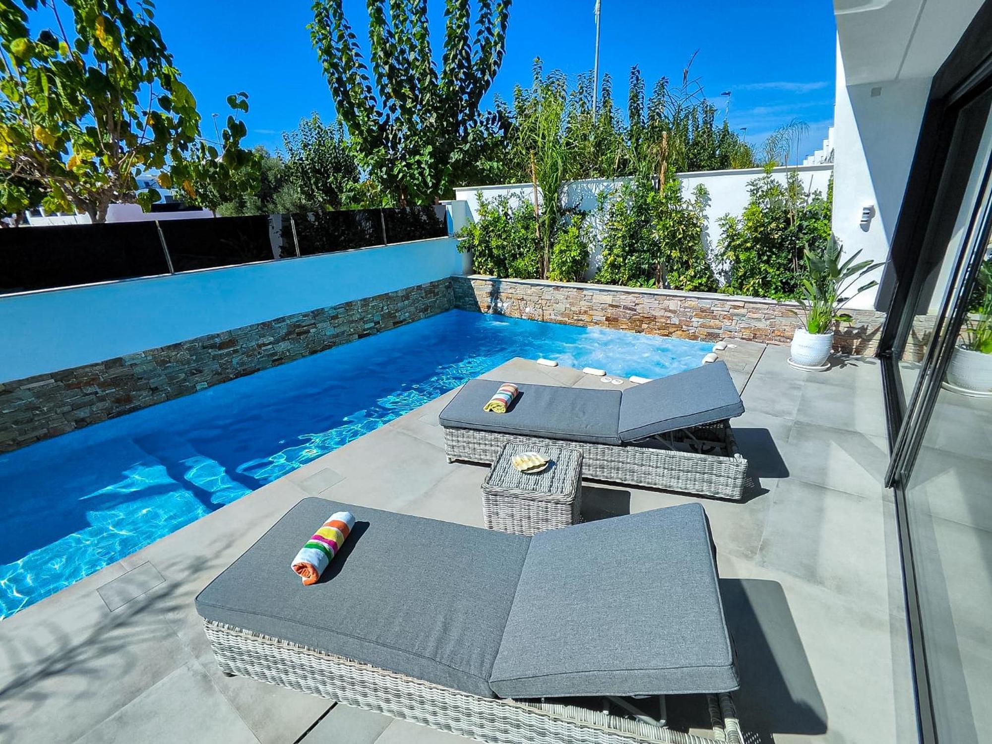 Villa Murcia - Private Heated Pool & Jacuzzi سانتياغو دي لا ريبيرا المظهر الخارجي الصورة
